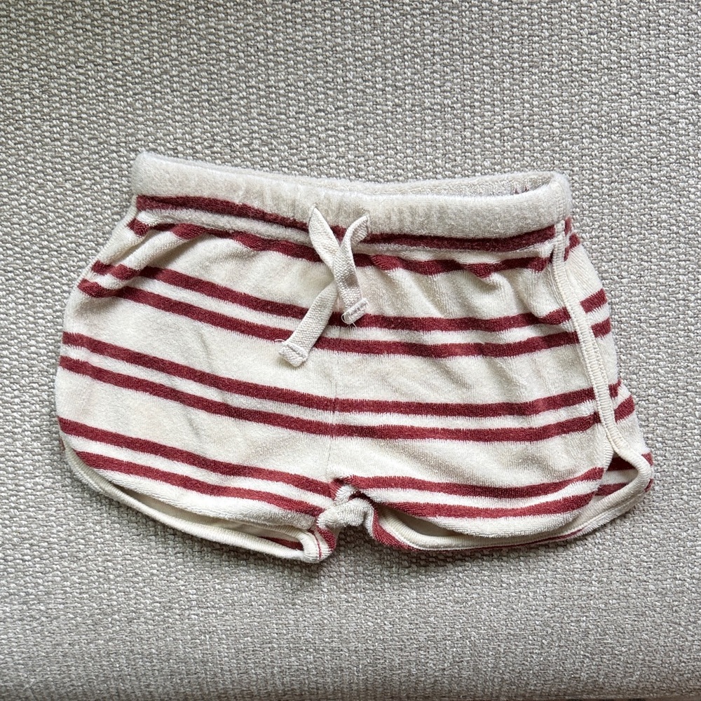 Rylee + Cru - Striped Terry Cloth Shorts - 6-12mo